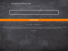 Tablet Screenshot of murphysredhots.com